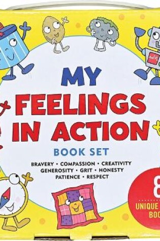 Cover of My Feelings in Action (8 Books to Help Your Child Process Their Emotions; (Bravery, Compassion, Creativity, Generosity, Grit, Honesty, Patience, Respect)