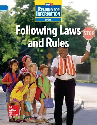 Cover of Reading for Information, Above Student Reader, Civics - Following Laws and Rules, Grade 2