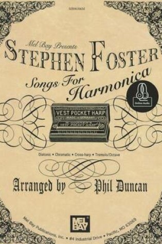 Cover of Stephen Foster Songs for Harmonica