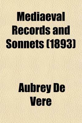 Book cover for Mediaeval Records and Sonnets