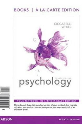 Cover of Psychology, Books a la Carte Edition