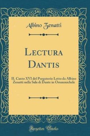 Cover of Lectura Dantis