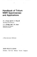 Book cover for Handbook of Tritium Nuclear Magnetic Resonance Spectroscopy and Applications