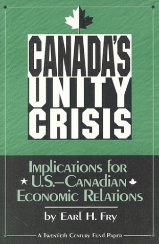 Book cover for Canada's Unity Crisis