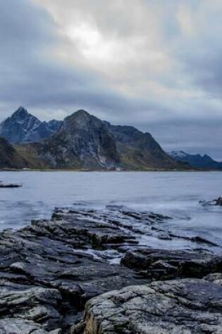 Cover of Jumbo Oversized a Beautiful Winter Sunset in Lofoten, Norway