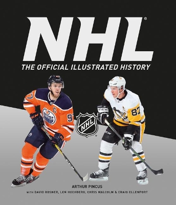 Book cover for The Official Illustrated NHL History