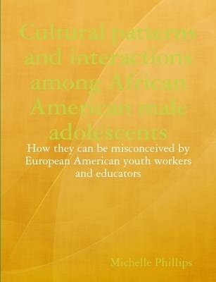 Book cover for Cultural Patterns and Interactions Among African American Male Adolescents: How They Can be Misconceived by European American Youth Workers and Educators