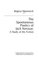 Book cover for The Spontaneous Poetics of Jack Kerouac