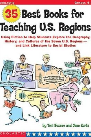 Cover of 35 Best Books for Teaching U.S. Regions