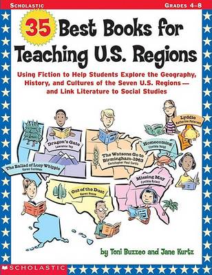 Book cover for 35 Best Books for Teaching U.S. Regions