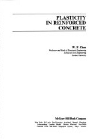 Cover of Plasticity in Reinforced Concrete