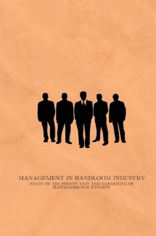 Cover of Management in handloom industry