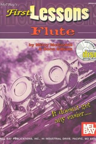 Cover of First Lessons Flute Book/CD Set