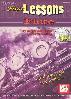 Book cover for First Lessons Flute Book/CD Set