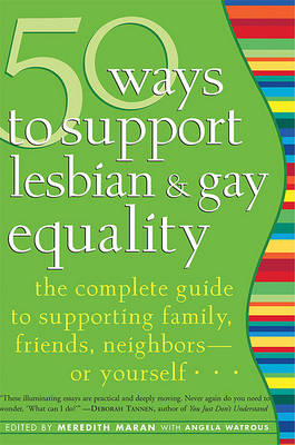 Book cover for 50 Ways to Support Lesbian and Gay Equality