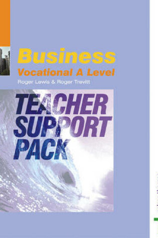 Cover of Business for Vocational A Level/AVCE