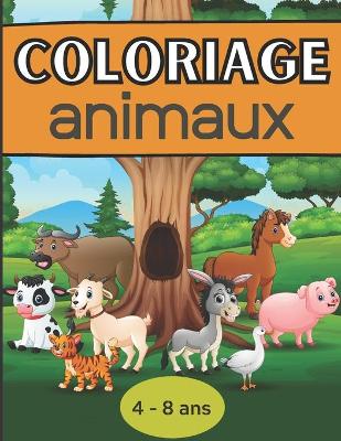 Book cover for Coloriage animaux