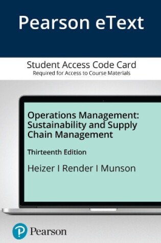 Cover of Operations Management