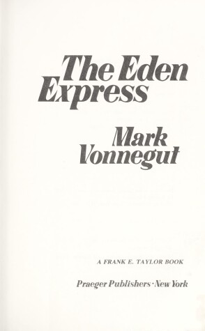 Book cover for The Eden Express
