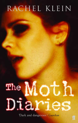 Book cover for Moth Diaries adult jacket edition