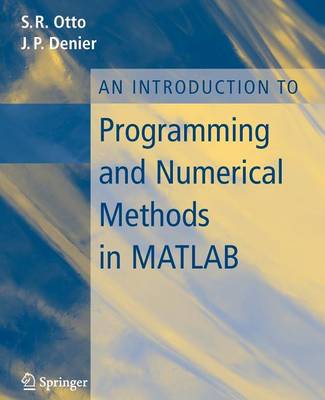 Book cover for An Introduction to Programming and Numerical Methods in MATLAB