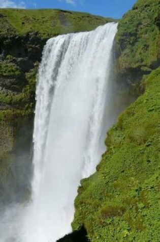 Cover of Stunning Skogafoss Waterfall in Iceland Journal