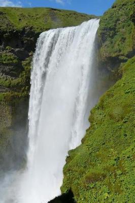 Book cover for Stunning Skogafoss Waterfall in Iceland Journal