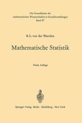 Book cover for Mathematische Statistik