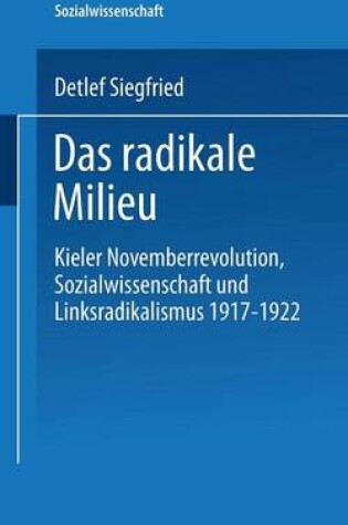 Cover of Das Radikale Milieu