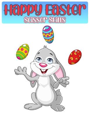 Book cover for Happy Easter Scissor Skills