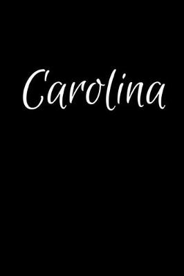 Book cover for Carolina