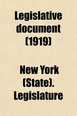 Book cover for Legislative Documents (Volume 40,