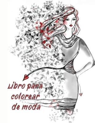 Book cover for Libro para colorear de moda