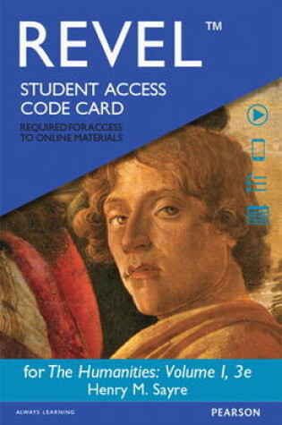 Cover of REVEL for The Humanities, Volume 1 -- Access Card