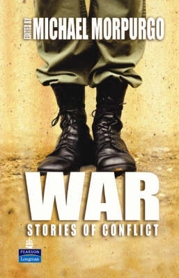 Book cover for War: Stories of Conflict hardcover educational edition