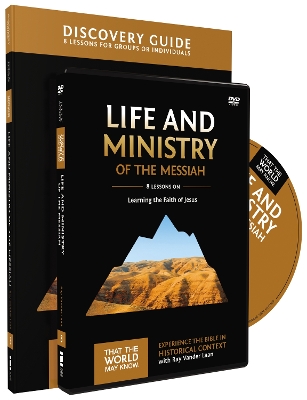 Book cover for Life and Ministry of the Messiah Discovery Guide with DVD