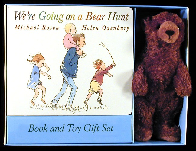 Book cover for We're Going on a Bear Hunt Book and Toy Gift Set