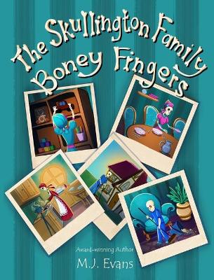 Book cover for The Skullington Family - Boney Fingers