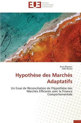 Book cover for Hypoth se Des March s Adaptatifs