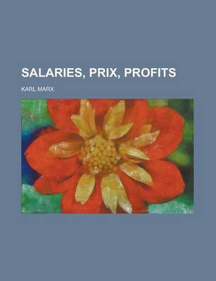 Book cover for Salaries, Prix, Profits