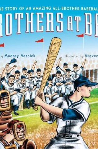 Cover of Brothers at Bat: The True Story of an Amazing All-Brother Baseball Team