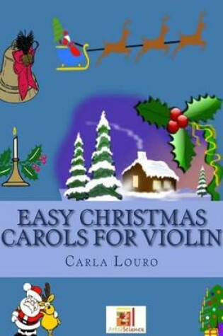 Cover of Easy Christmas Carols for Violin