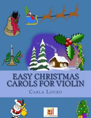 Book cover for Easy Christmas Carols for Violin