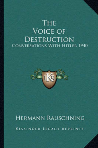 Cover of The Voice of Destruction