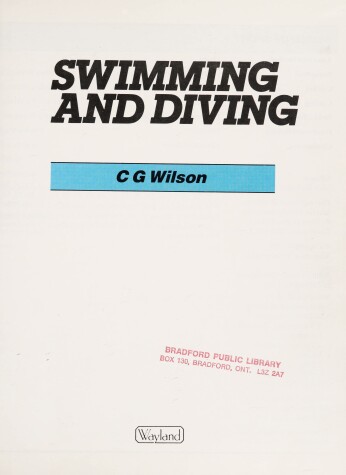 Book cover for Swimming And Diving
