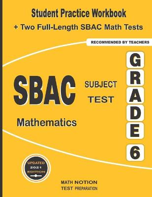 Book cover for SBAC Subject Test Mathematics Grade 6