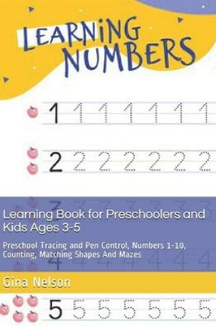 Cover of Learning Book for Preschoolers and Kids Ages 3-5