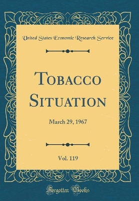 Book cover for Tobacco Situation, Vol. 119: March 29, 1967 (Classic Reprint)