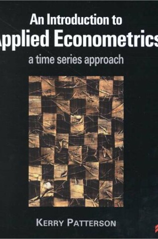 Cover of An Introduction to Applied Econometrics
