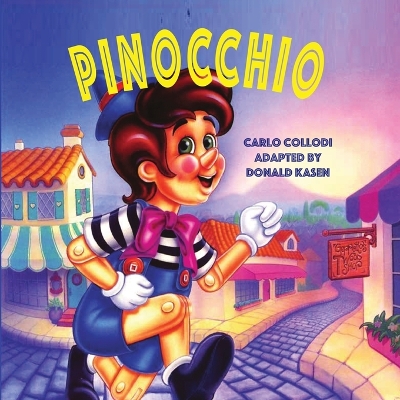 Book cover for Pinocchio